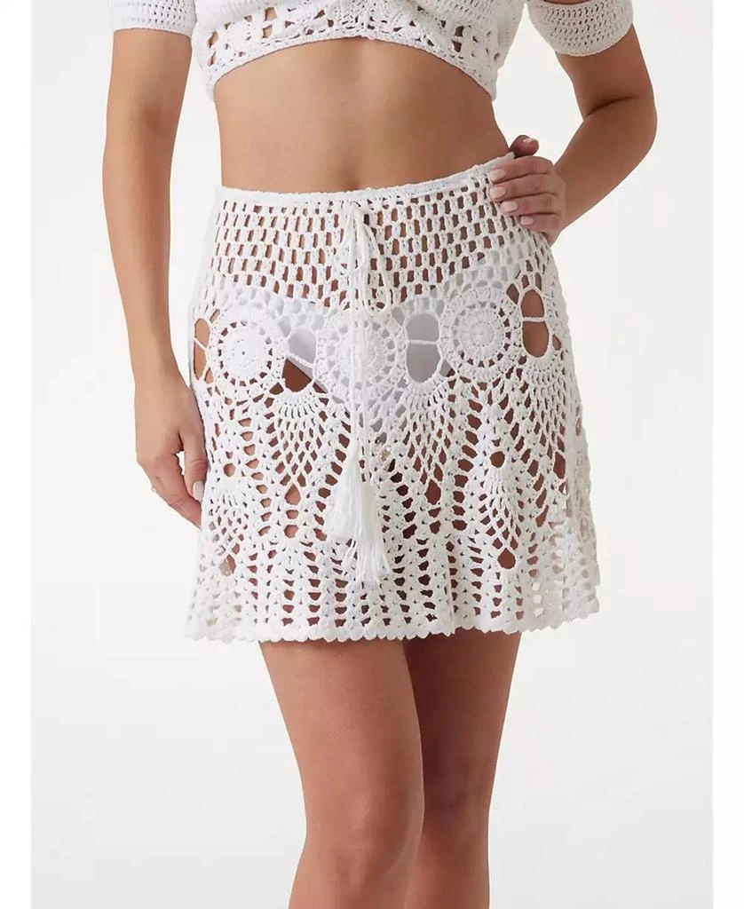GUESS Women's Crochet Mini Skirt 1