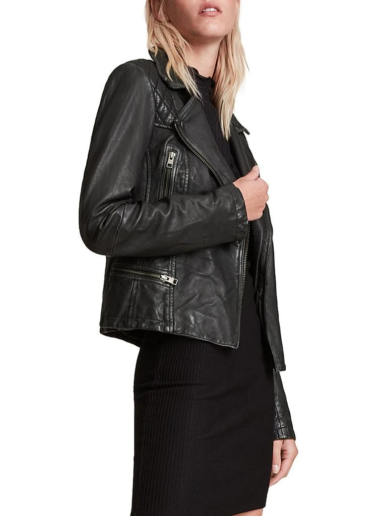 ALL SAINTS Cargo Leather Biker Jacket 8