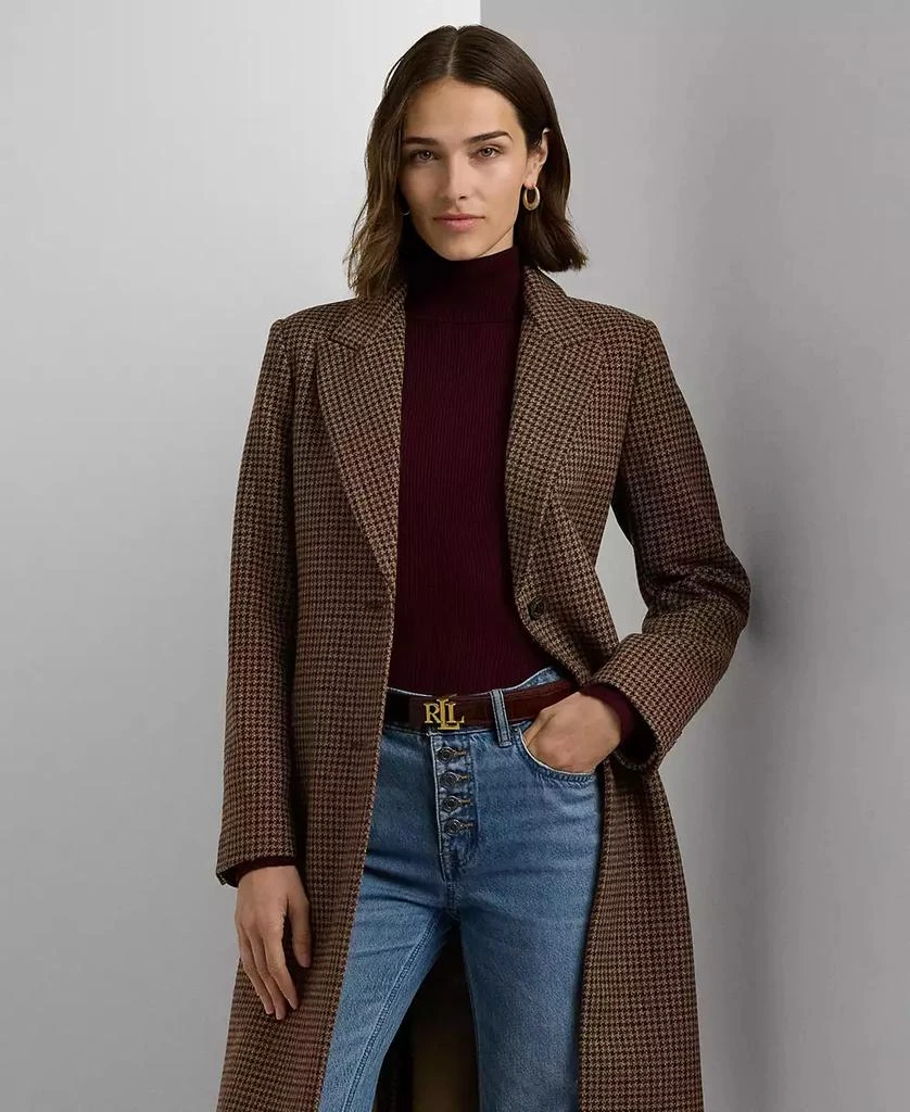 Ralph Lauren Women's Wool Blend Walker Coat 5