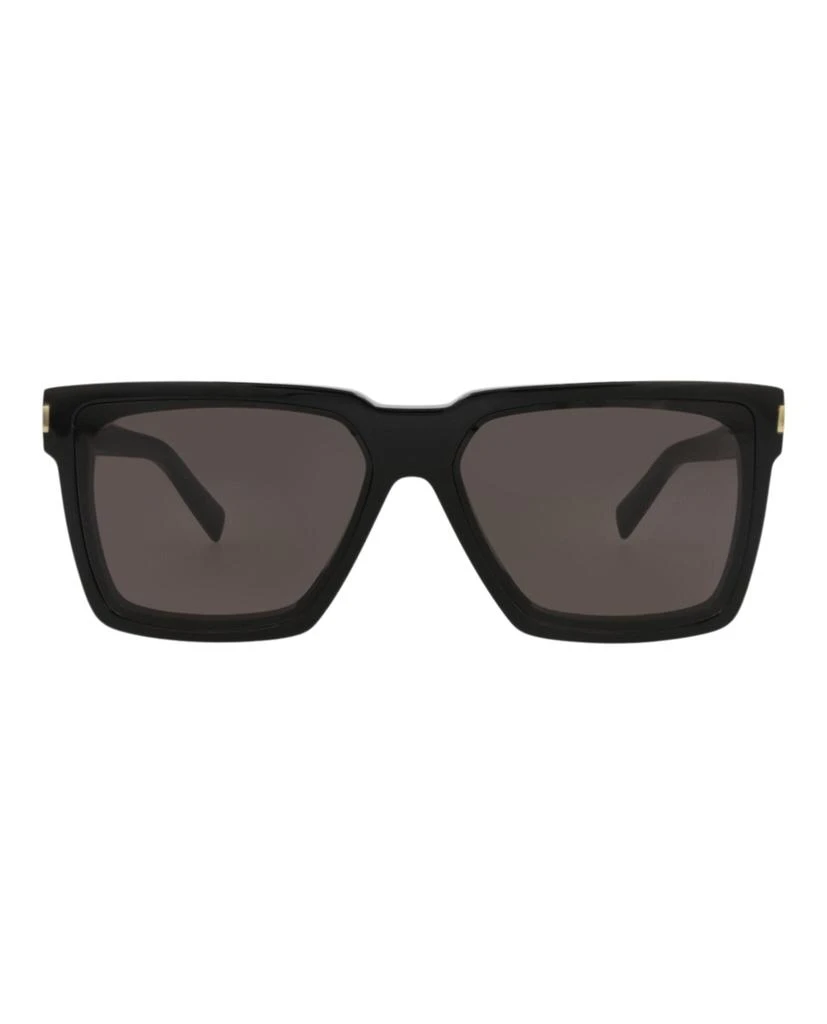 Yves Saint Laurent Square-Frame Recycled Acetate Sunglasses