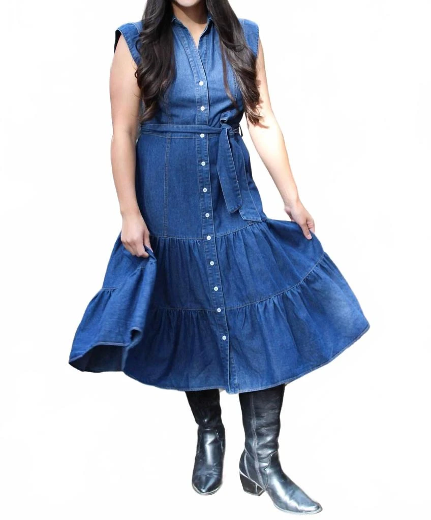 Shop Juana High-Low Denim Maxi Dress on Sale at BeyondStyle  Get 73% Off Juana  High-Low Denim Maxi Dress with Limited-Time Flash Deals, Exclusive  Discounts, and Special Offers. Enjoy Unbeatable Savings on