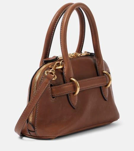Miu Miu Aventure Mini leather tote bag 4