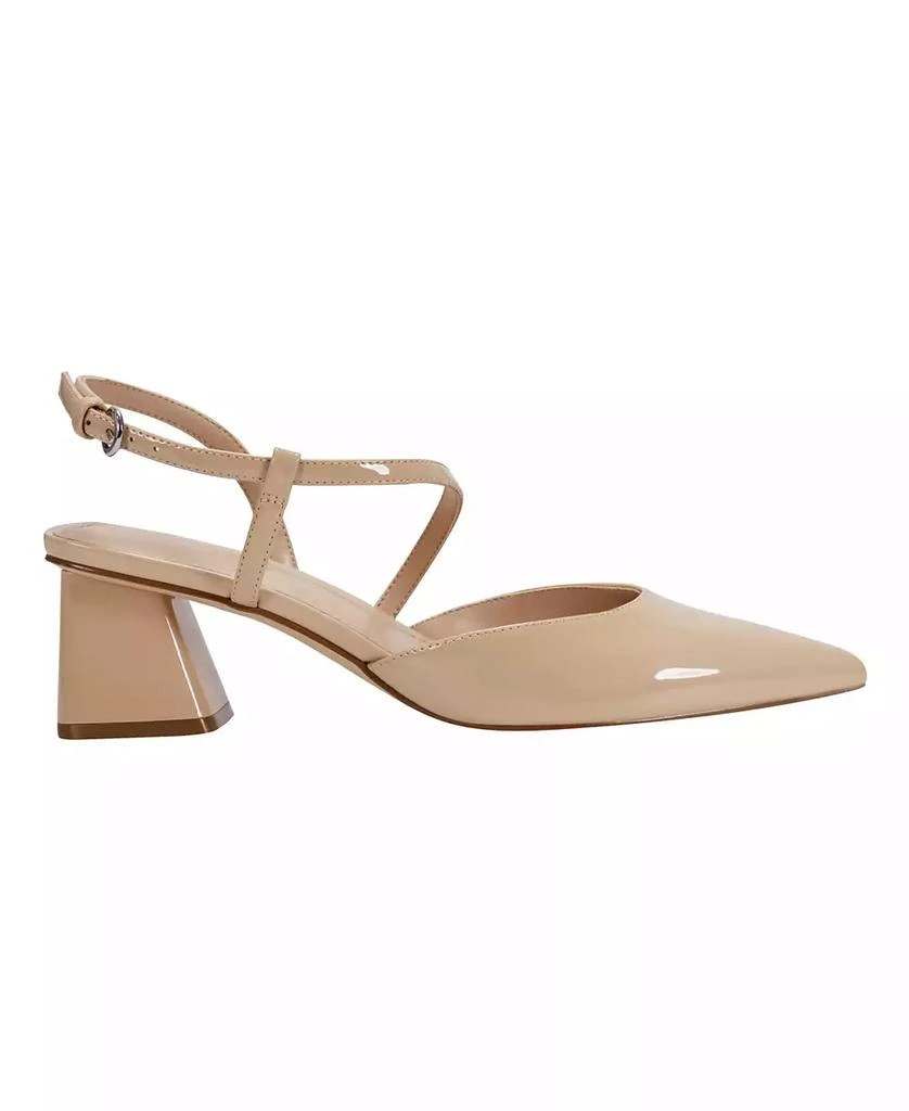 Marc Fisher Women
s Loya Strappy Block Heel Pumps 2