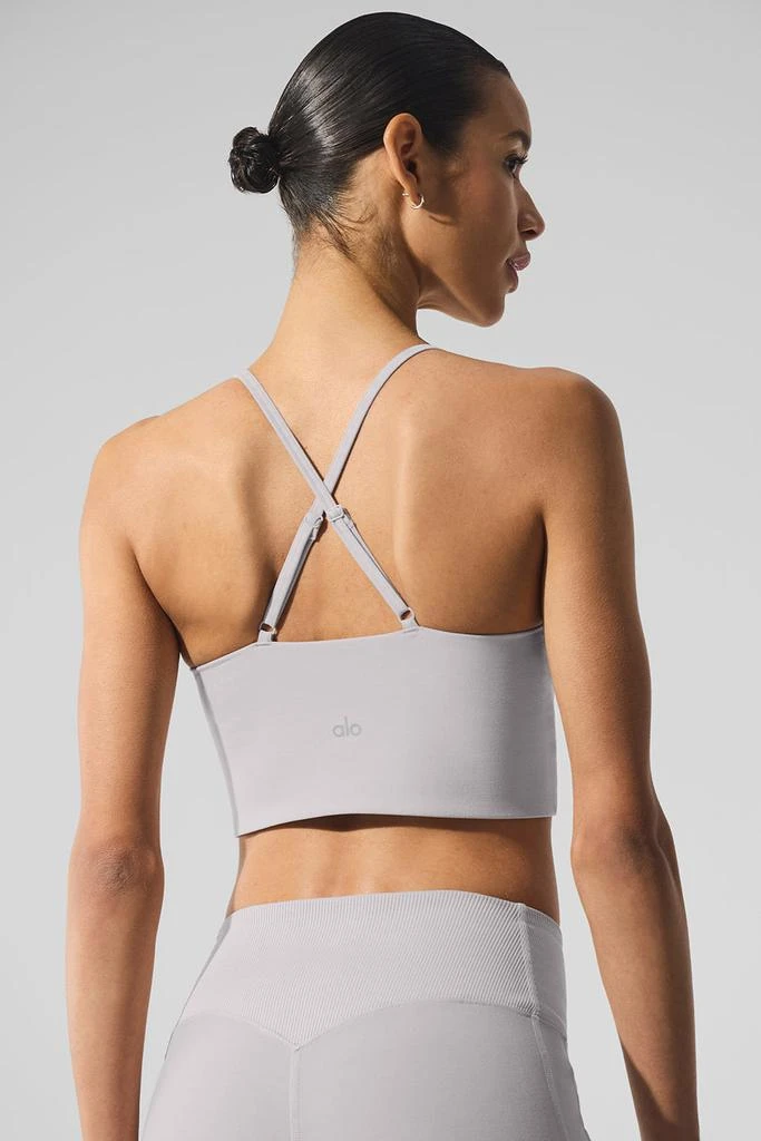 Alo Washed Alosoft Highlight Bra - Grey Sky Wash 4