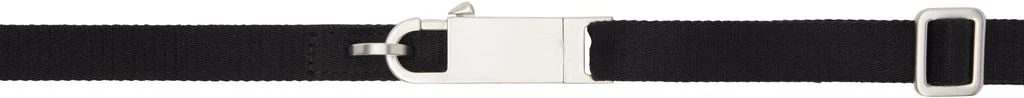 Rick Owens Black Hollywood Disco Belt 1