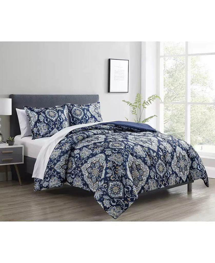 Sunham Classic Damask 3-Pc. Comforter Set, Exclusively at Macy’s 5