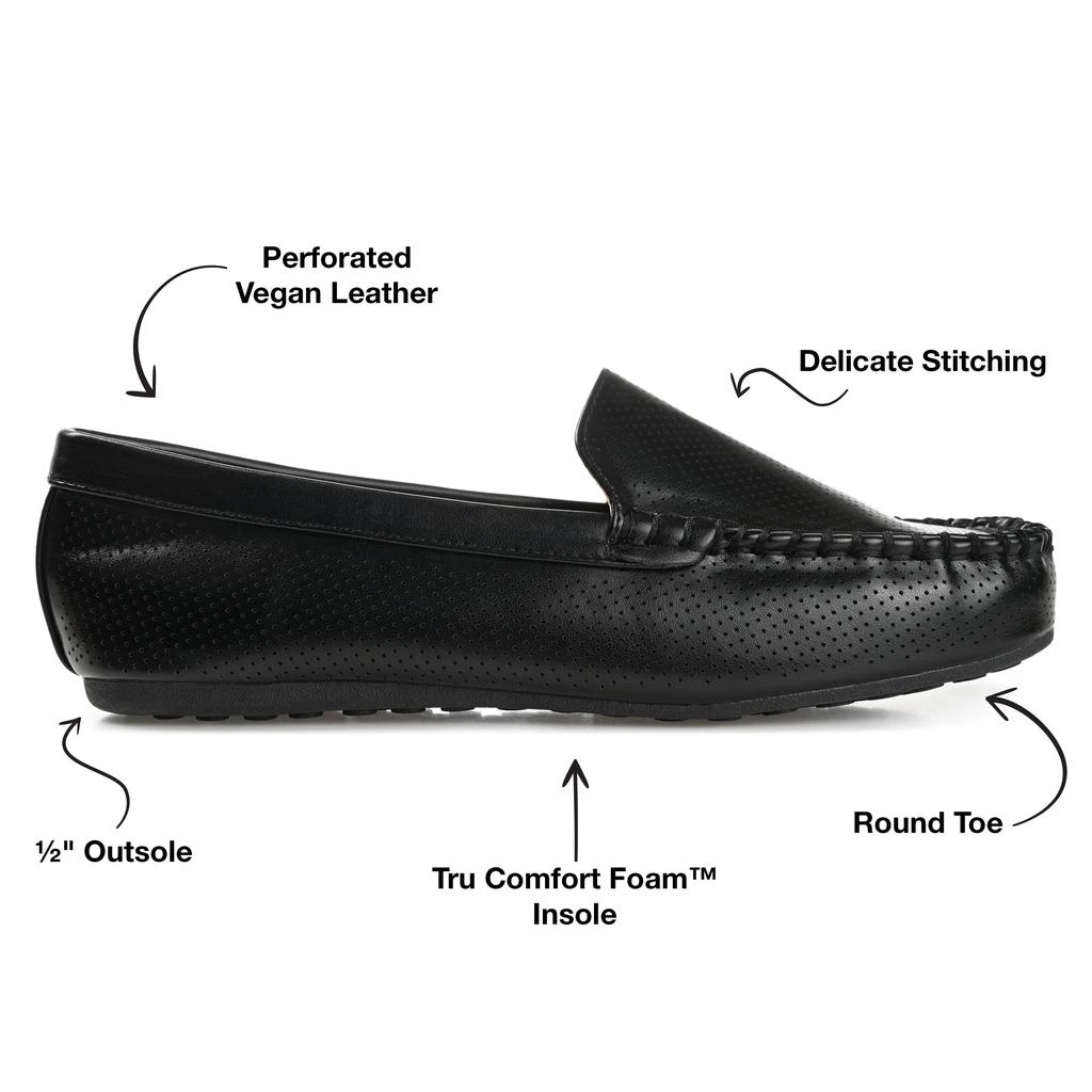 Journee Collection Collection Women's Comfort Wide Width Halsey Loafer 5