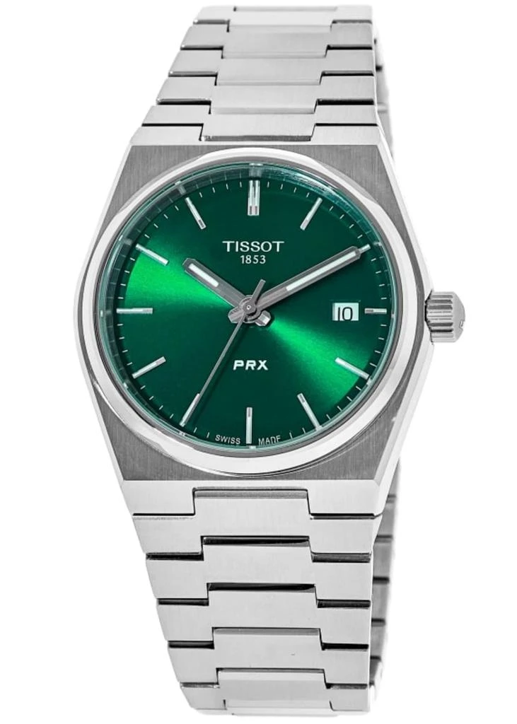 Tissot PRX Quartz Green Dial Steel Women's Watch T137.210.11.081.00 1