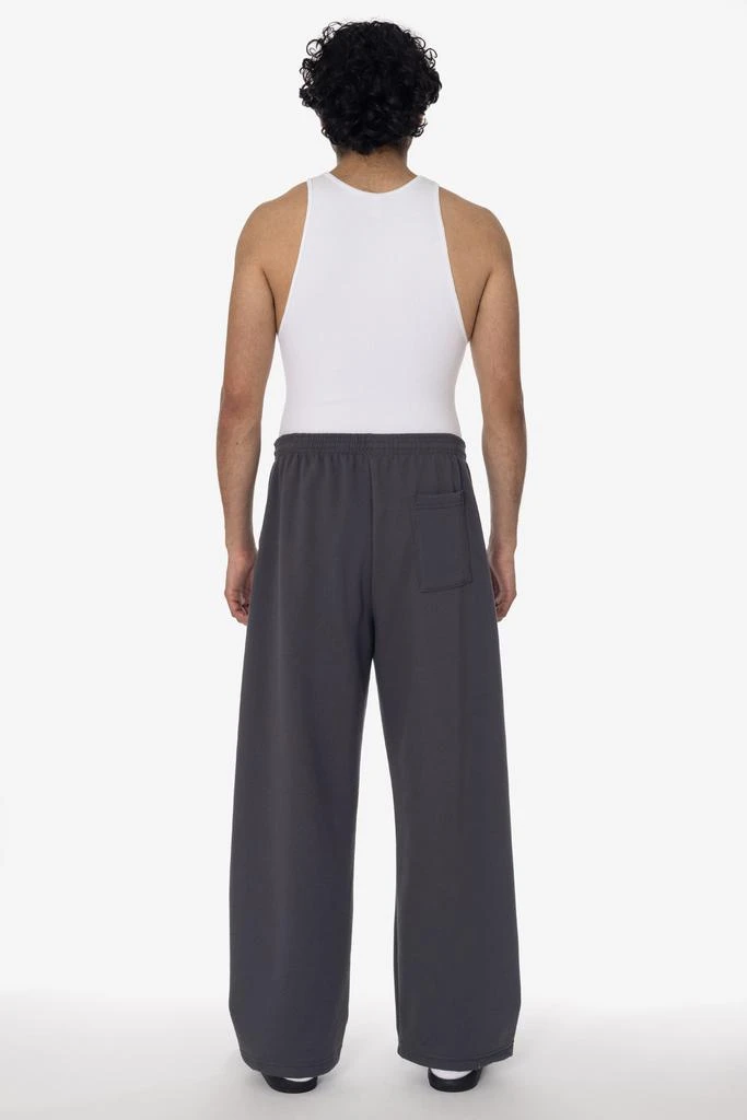 Los Angeles Apparel MWF1045 - 10 oz. Mid-Weight Poly Cotton Fleece Wide Open Bottom Sweatpant 10