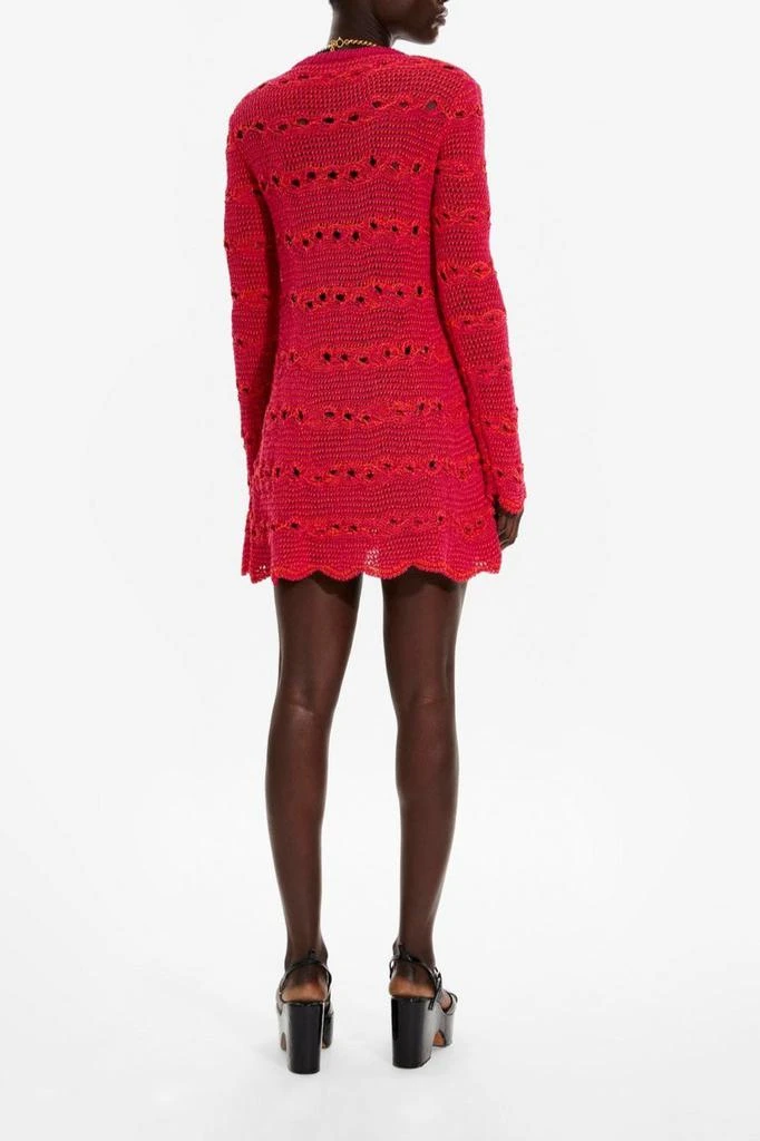 SONIA RYKIEL Robe - Raye Fuchsia Et Corail - Femme 3