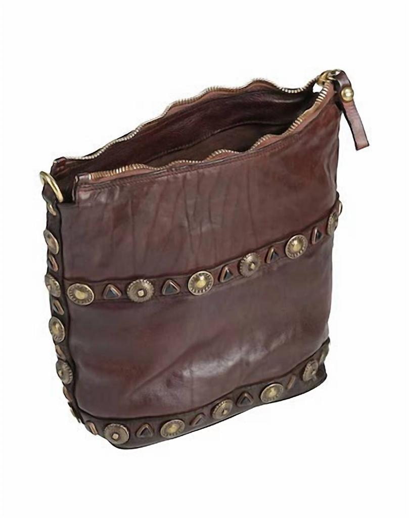CAMPOMAGGI Campomaggi - Women's Studded Shoulder Bag