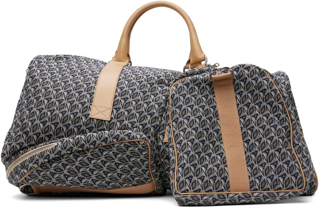 Magliano Navy & Beige Livello Monogam Gym Bag 1