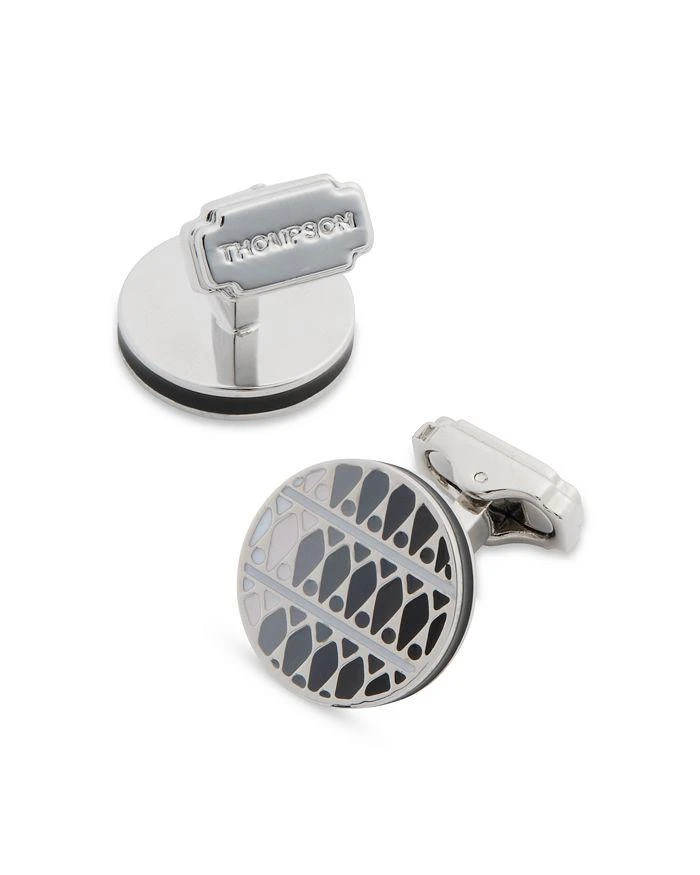 THOMPSON OF LONDON Cairo Leaf Cufflinks