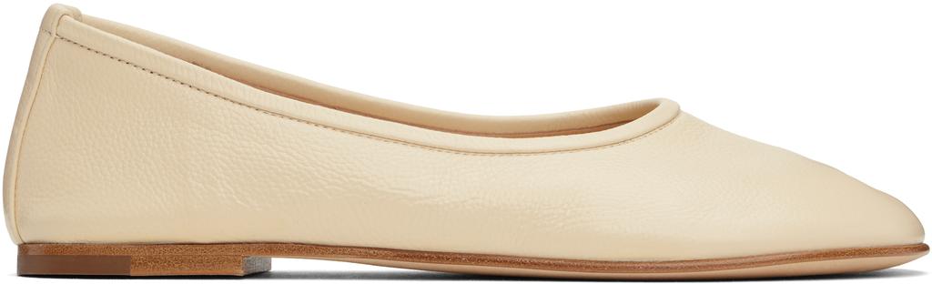 Dear Frances Beige Rina Ballerina Flats