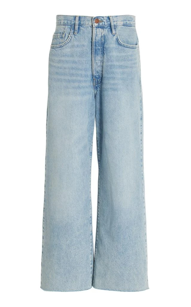 FRAME FRAME - Le Low Baggy Rigid Wide-Leg Jeans - Blue - 28 - Moda Operandi 1
