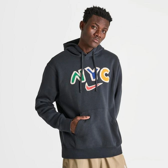 NIKE Men's Nike Sportswear Club Fleece NYC Local Pullover Hoodie 5