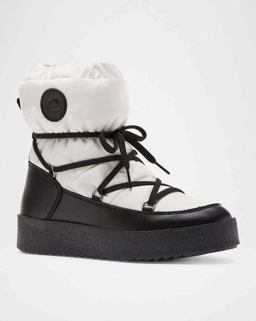 La Canadienne Easton Nylon Lace-Up Winter Booties 2