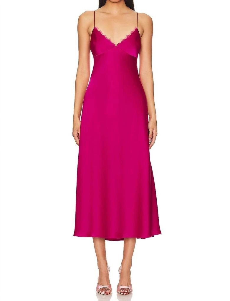 Katie May Jessica Dress In Pink Peacock 1
