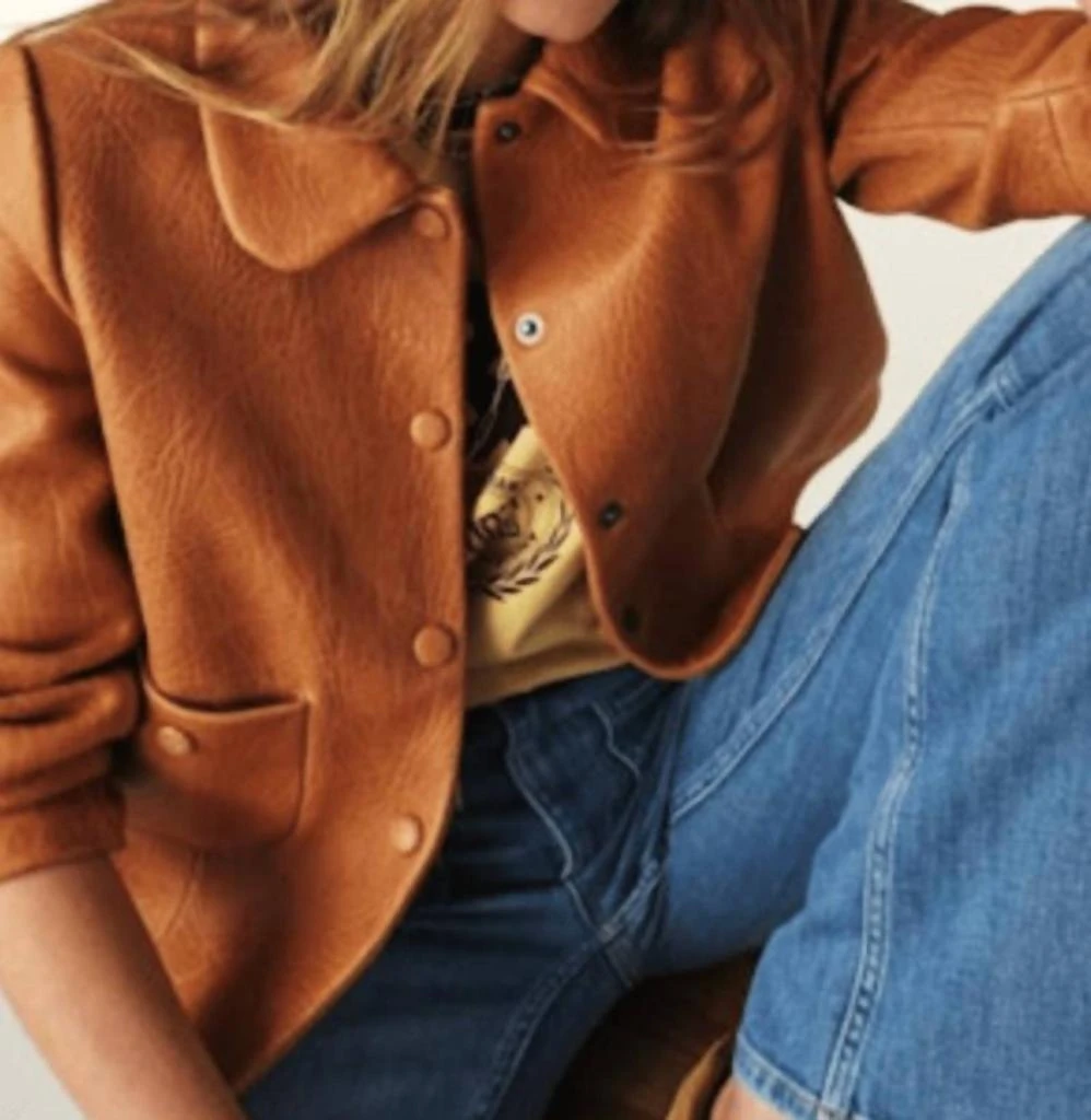 ba&sh Ba&Sh - Women
s Bilos Leather Jacket 4