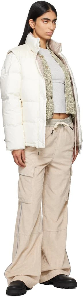 Moncler Off-White Verone Short Reversible Down Jacket 6