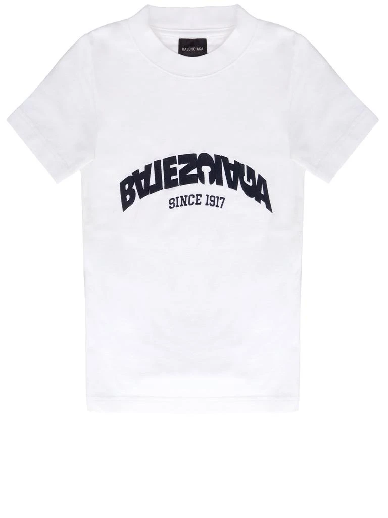 BALENCIAGA Back Flip logo t-shirt 1