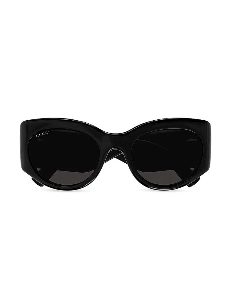 Gucci Marmont Monocolor 53MM Round Sunglasses 2
