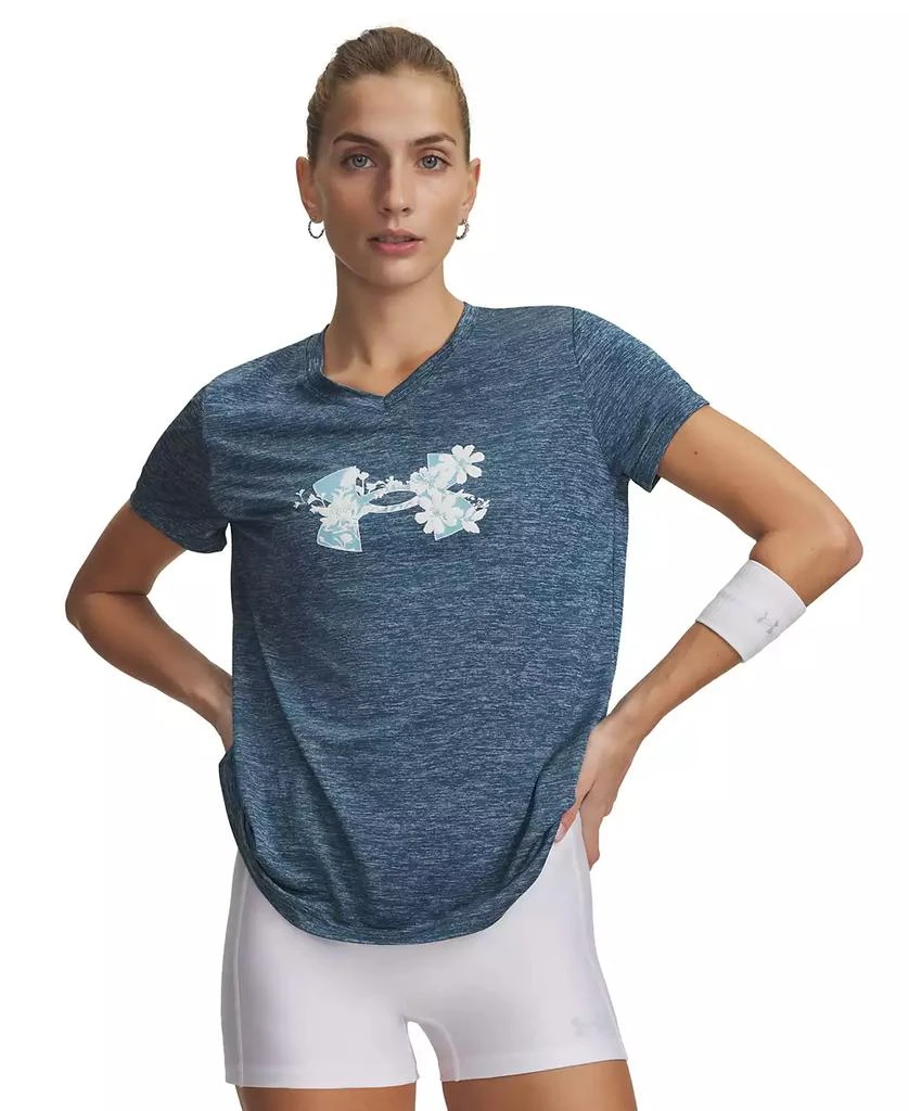 Under Armour Women
s Tech Twist Graphic Short-Sleeve Top