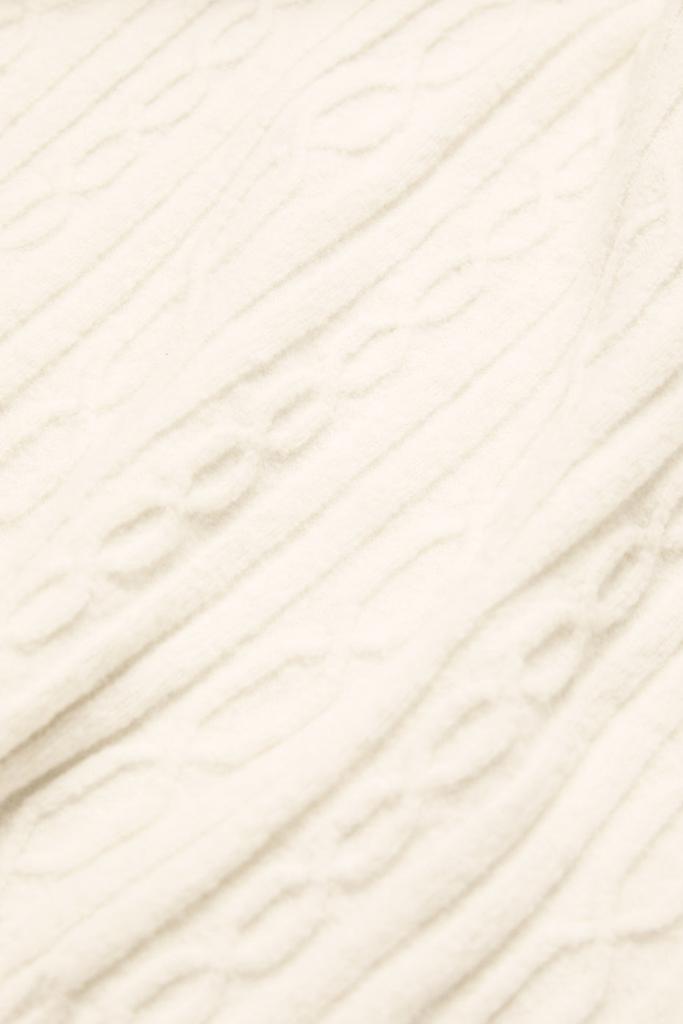 Alo Cable Knit Winter Bliss Pant - Ivory - Yoga - Free