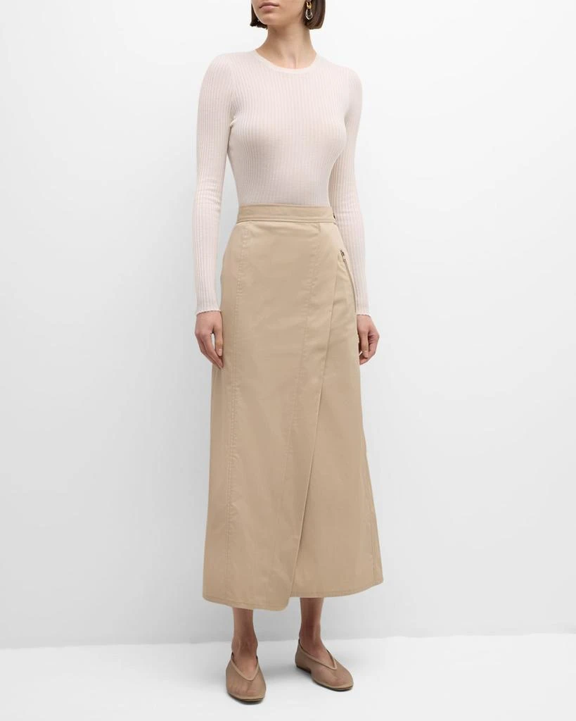 ADEAM Marta Long Wrap Skirt 3