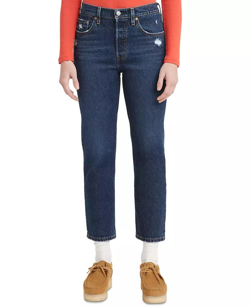 Levi's 501® Cropped Straight-Leg High Rise Jeans 1