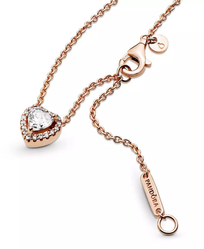 PANDORA Timeless Sparkling Cubic Zirconia Heart Collier Necklace 4