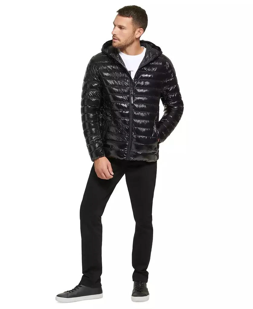 Calvin Klein Men's Hooded & Quilted Packable Jacket 5