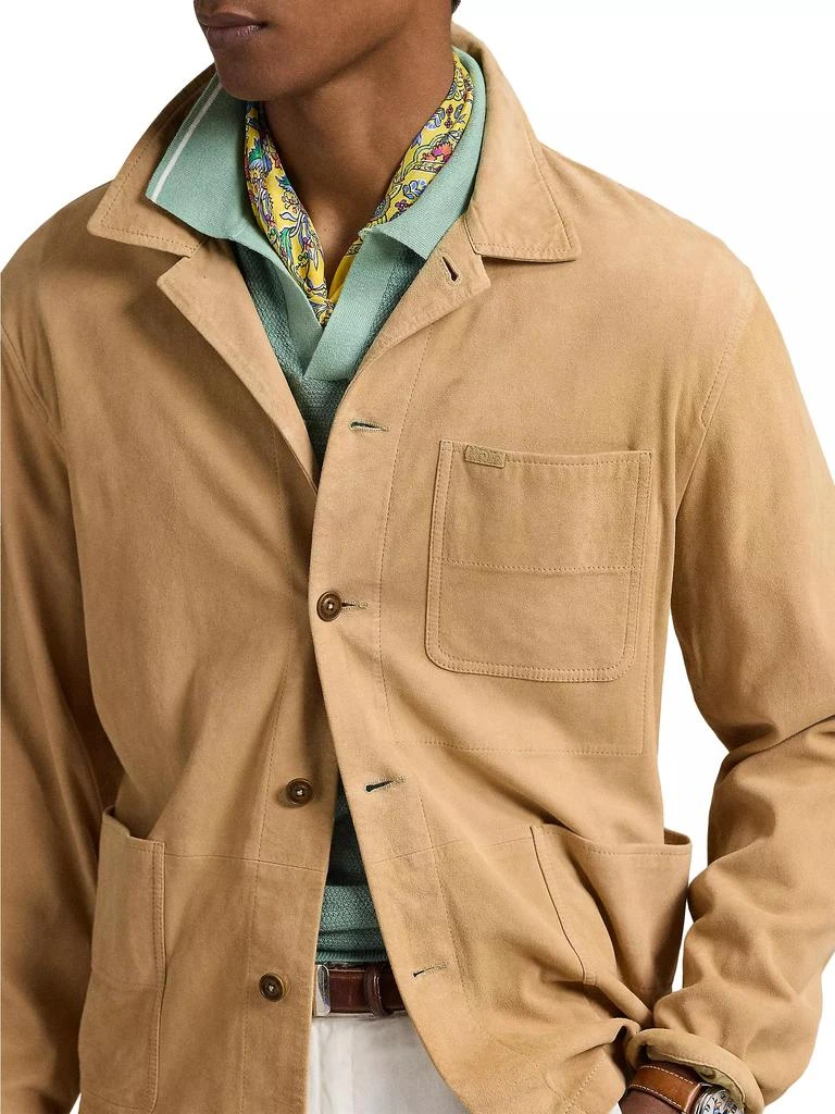 Ralph Lauren Suede Utility Jacket 5