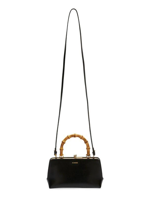 Jil Sander Mini Goji Leather Top Handle Bag 5