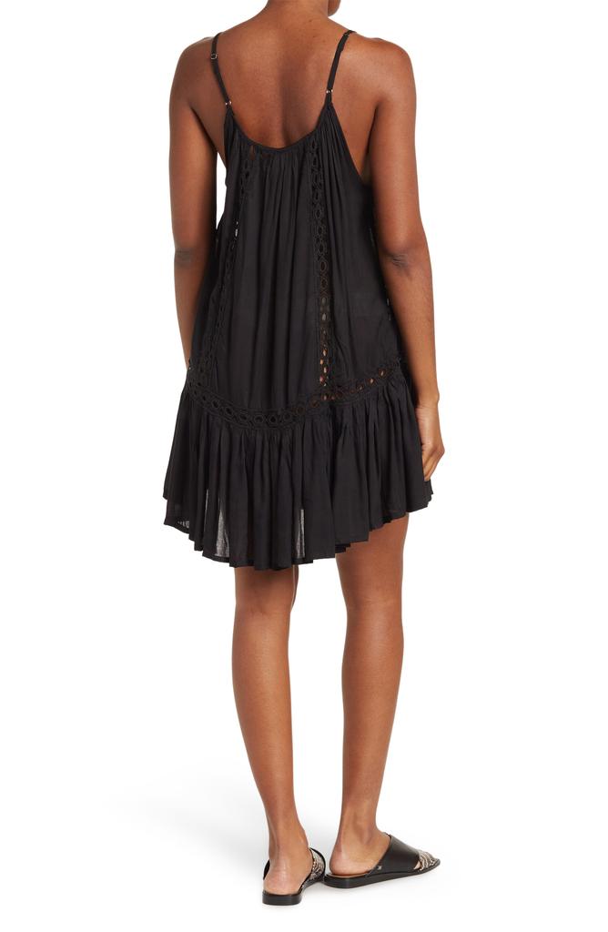 BOHO ME Tonal Lace Scoop Neck Dress