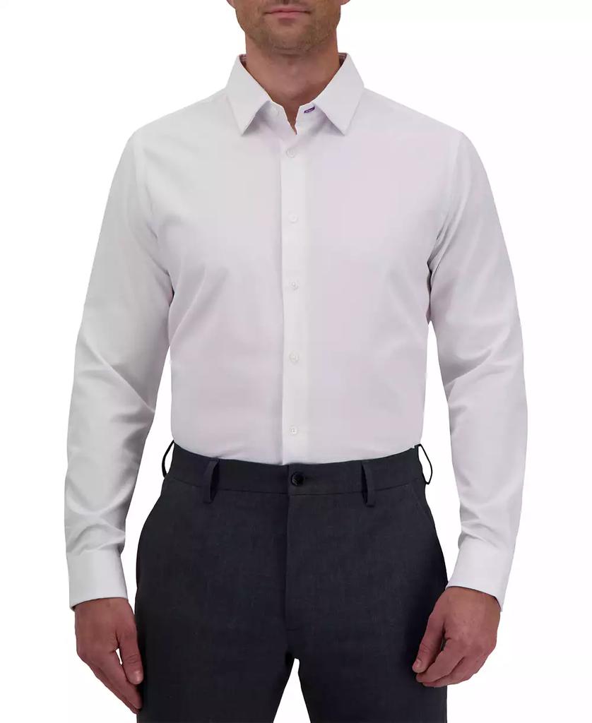 Report Men's Slim-Fit Tonal-Print Shirt