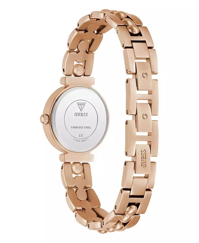 GUESS Women's Rose Gold-Tone Analog Watch, 26mm 3