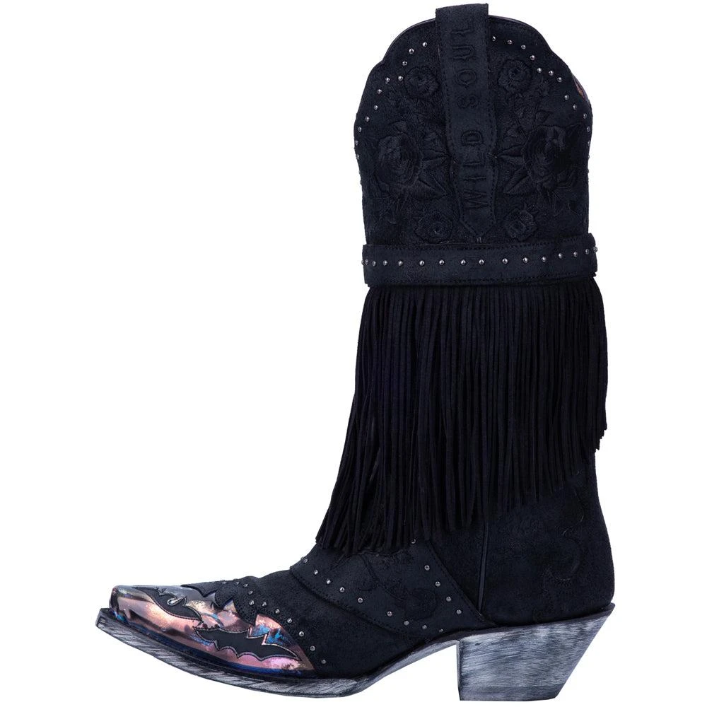 Dan Post Boots Bed of Roses Snip Toe Cowboy Boots 4