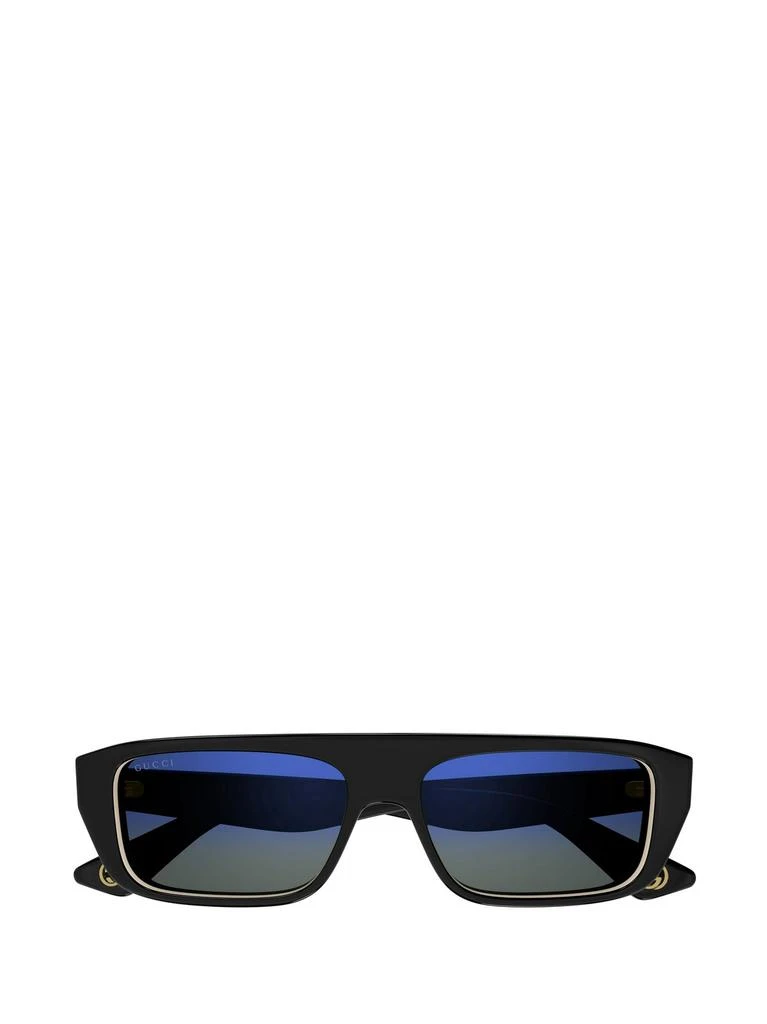 Gucci Gucci Eyewear Rectangle-Frame Sunglasses 1