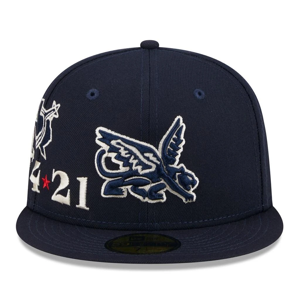 New Era New Era Rangers City Connect Icon 59FIFTY Fitted Hat - Men's 1