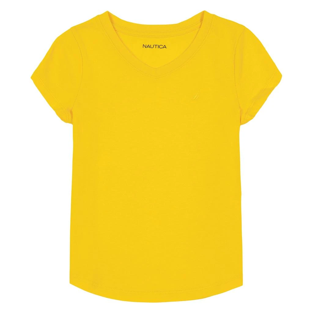 Nautica Girls' V-Neck T-Shirt (7-16) 10