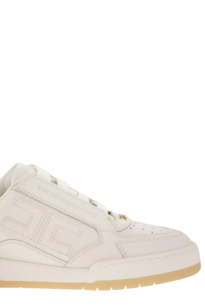 ELISABETTA FRANCHI Elisabetta Franchi Logo Embossed Low-Top Sneakers 6