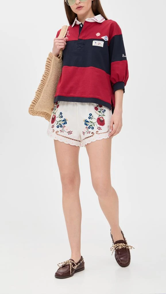 Sea Celia Embroidery Shorts 4