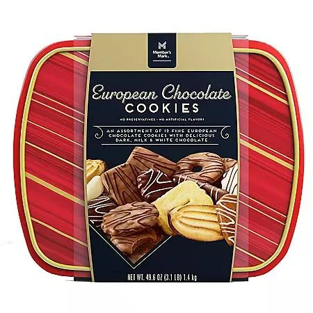 Member's Mark Member's Mark European Chocolate Cookies, 3lbs. 1