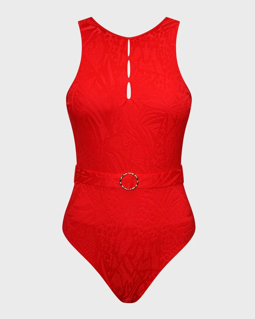 Aqua Blu Australia Rossa Prudence Cutout One-Piece Swimsuit 1