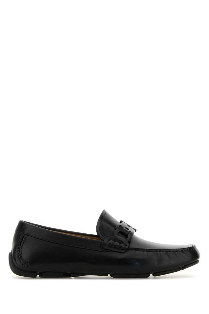 靴 Salvatore Ferragamo 22.5 Salvatore Ferragamo Pumps Gancini Square Toe Chunky Heel
