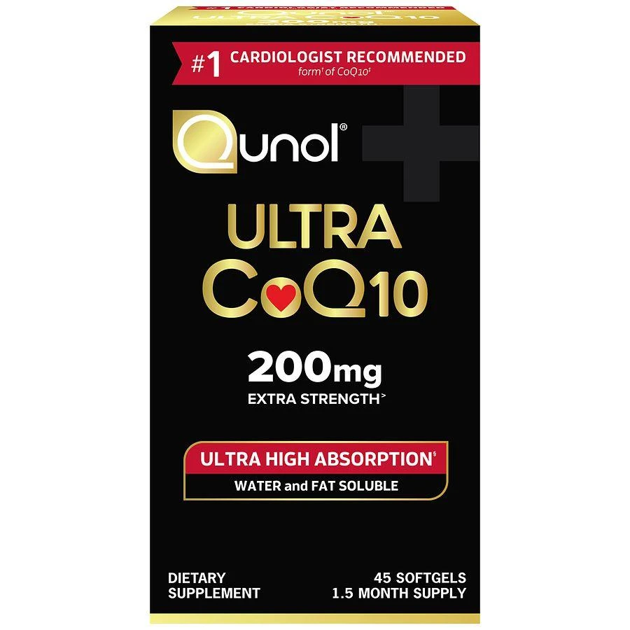 Qunol Ultra CoQ10 200 mg Softgels 1