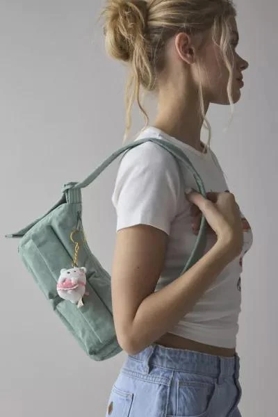 Baggu BAGGU Cargo Nylon Shoulder Bag 1