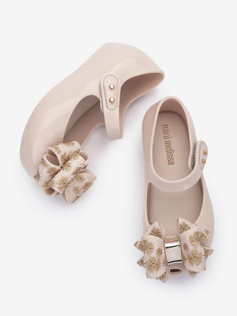 Mini Melissa Mini Melissa Girls Ultragirl Sweet Shoes in Beige 3