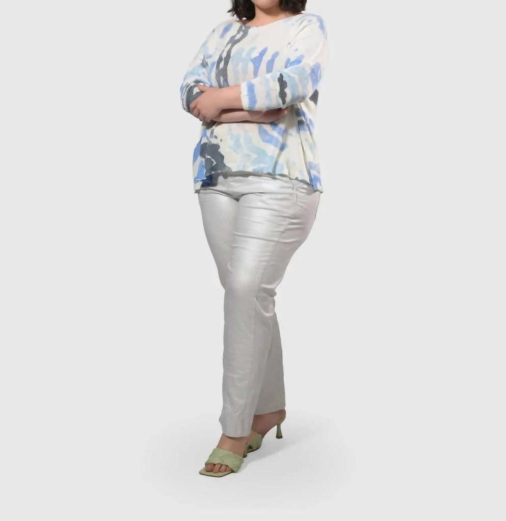 ALEMBIKA Alembika - Pinstripe Iconic Stretch Jeans 7